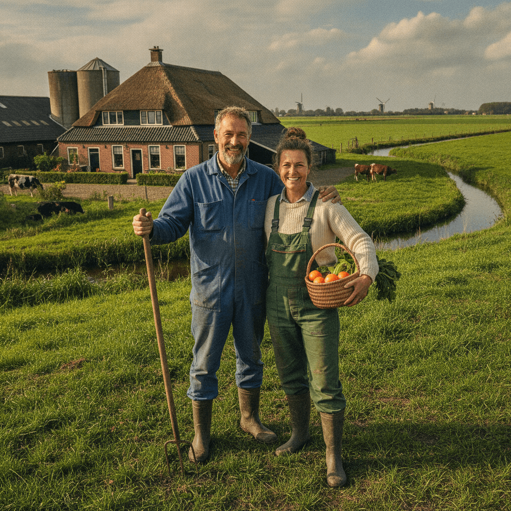 Familie Van der Berg, eigenaren De Gouden Haan