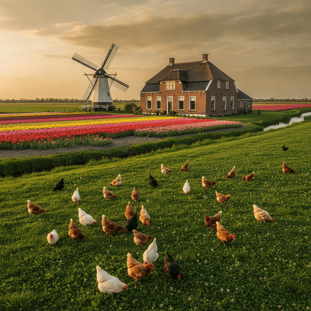 De Gouden Haan boerderij in Gelderland